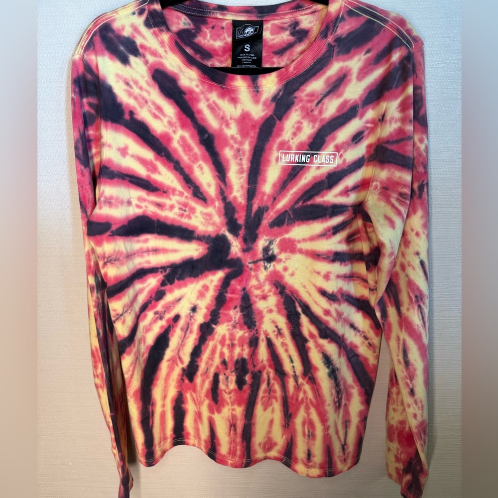 Lurking Class Tie-Dye Long Sleeve Top
